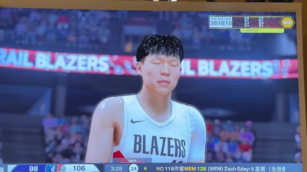 哈哈！2K26今日杆位 球迷晒使用杨瀚森首秀爆砍37+17+