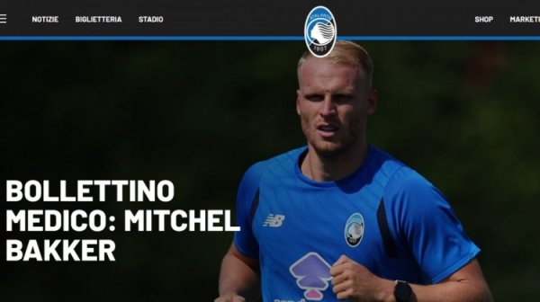 官方：亚特兰大25岁后场球员巴克在练习  中遭遇十字韧带断裂