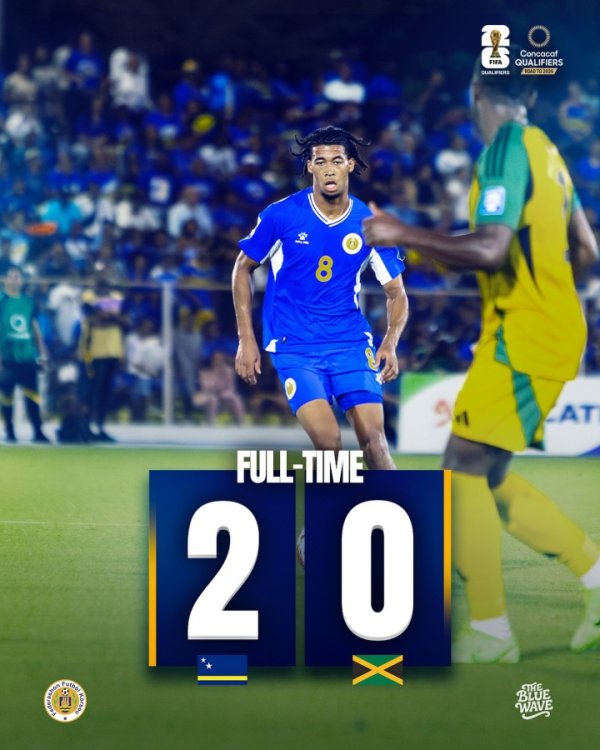 人口仅15万！库拉索2-0掀翻劲敌牙买加升第1，有望首次参加