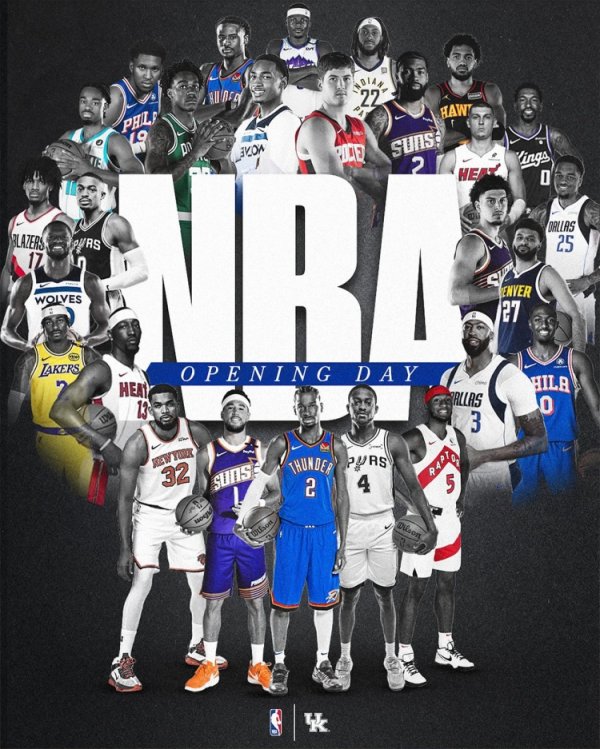 连续14年第一！肯塔基27位现役NBA校友 NCAA最多