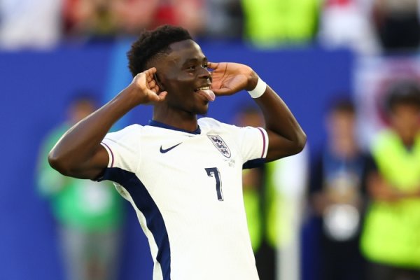 2球1助！萨卡近3次为英格兰出场皆加入  得分